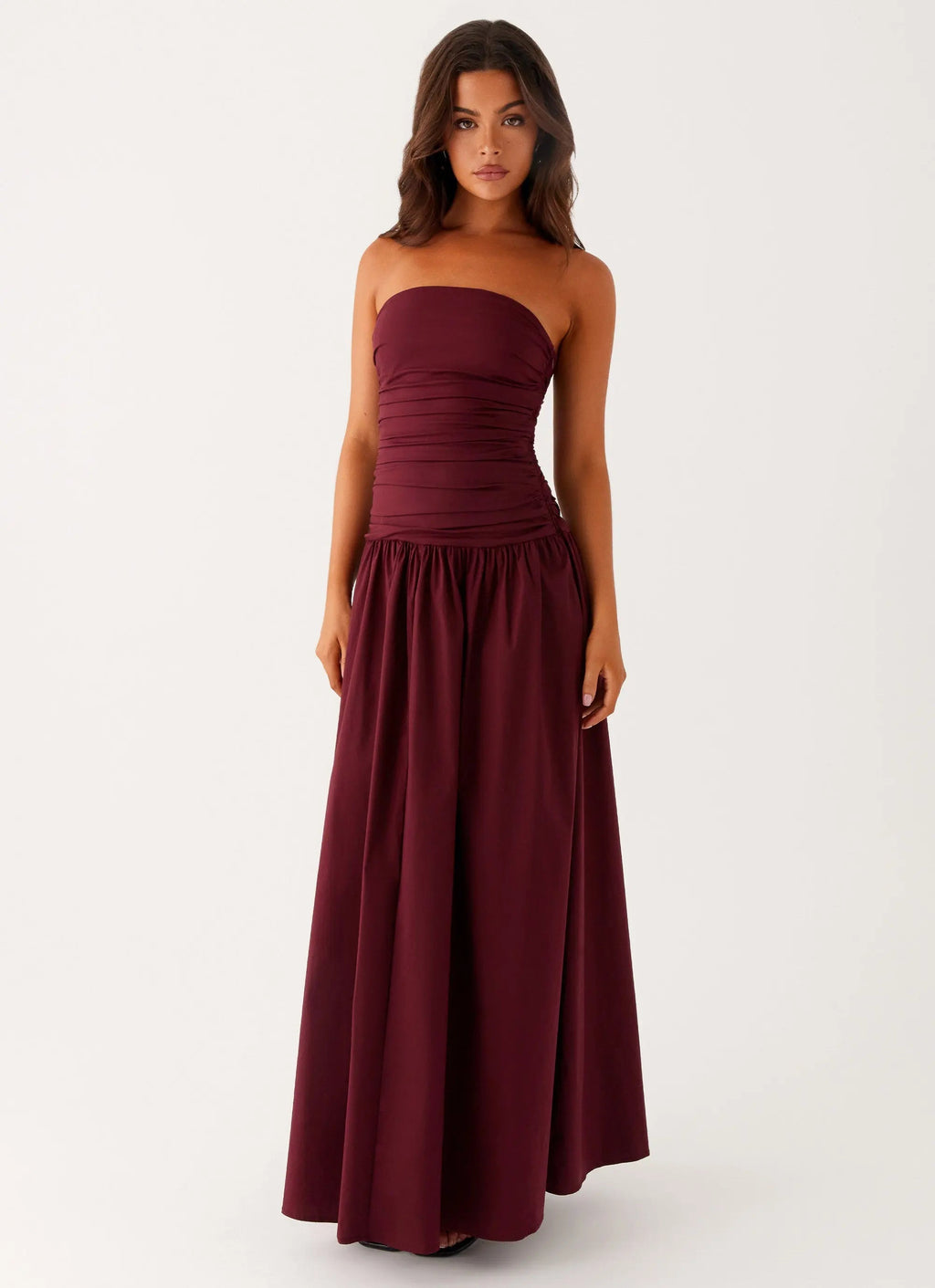 Women's Carmel | Maxi Dress for Women with Strapless Design & Flared Skirt | Elegant Long Dress for Sophisticated Style  5