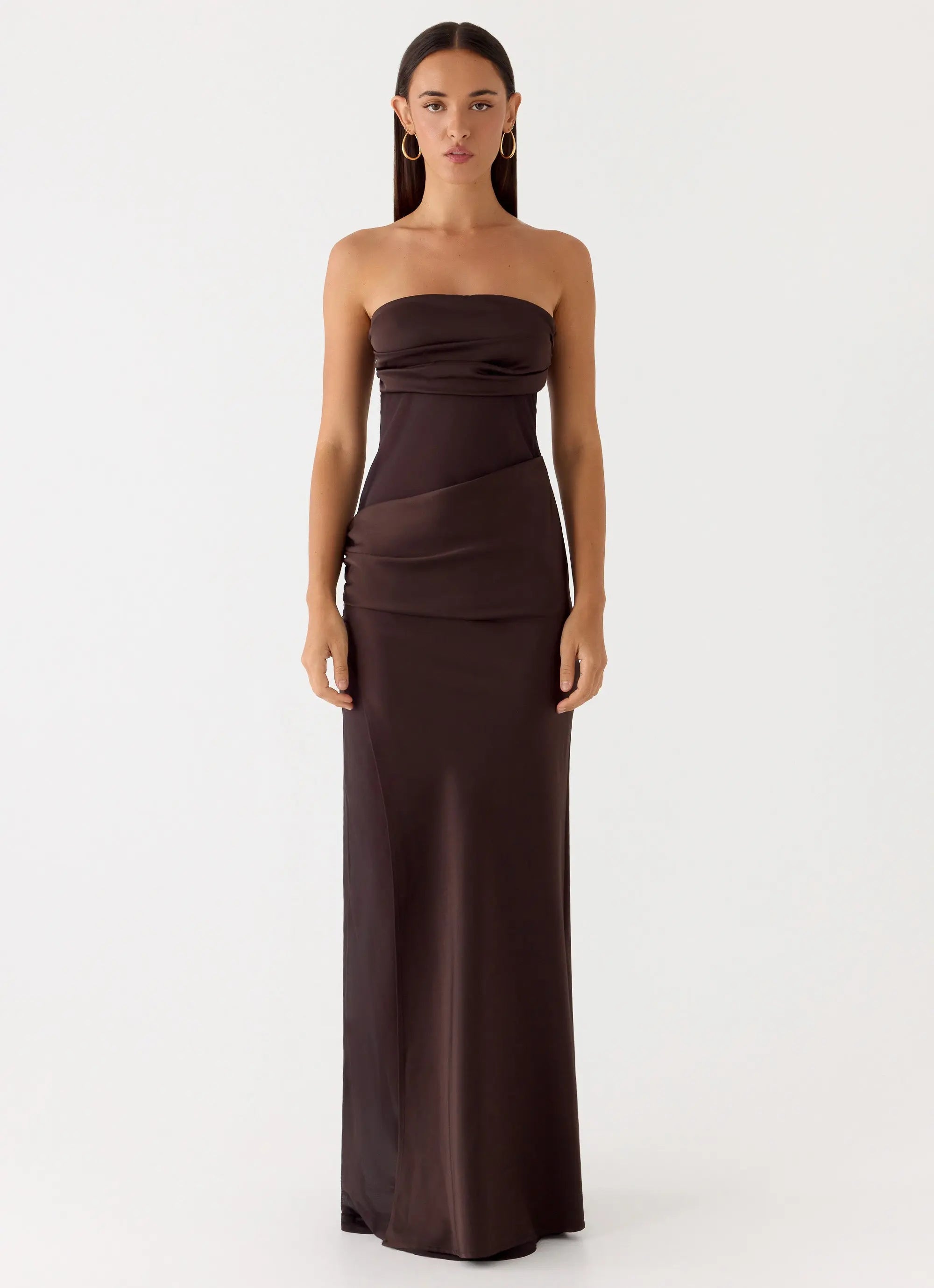 Women's Champagne Skies | Maxi Dress for Women with Sheer Chiffon Bodice | Elegant Long Dress for Effortless Style | Max 3