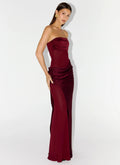 Women's Champagne Skies | Maxi Dress for Women with Sheer Chiffon Bodice | Elegant Long Dress for Evening Events | Maxi  0