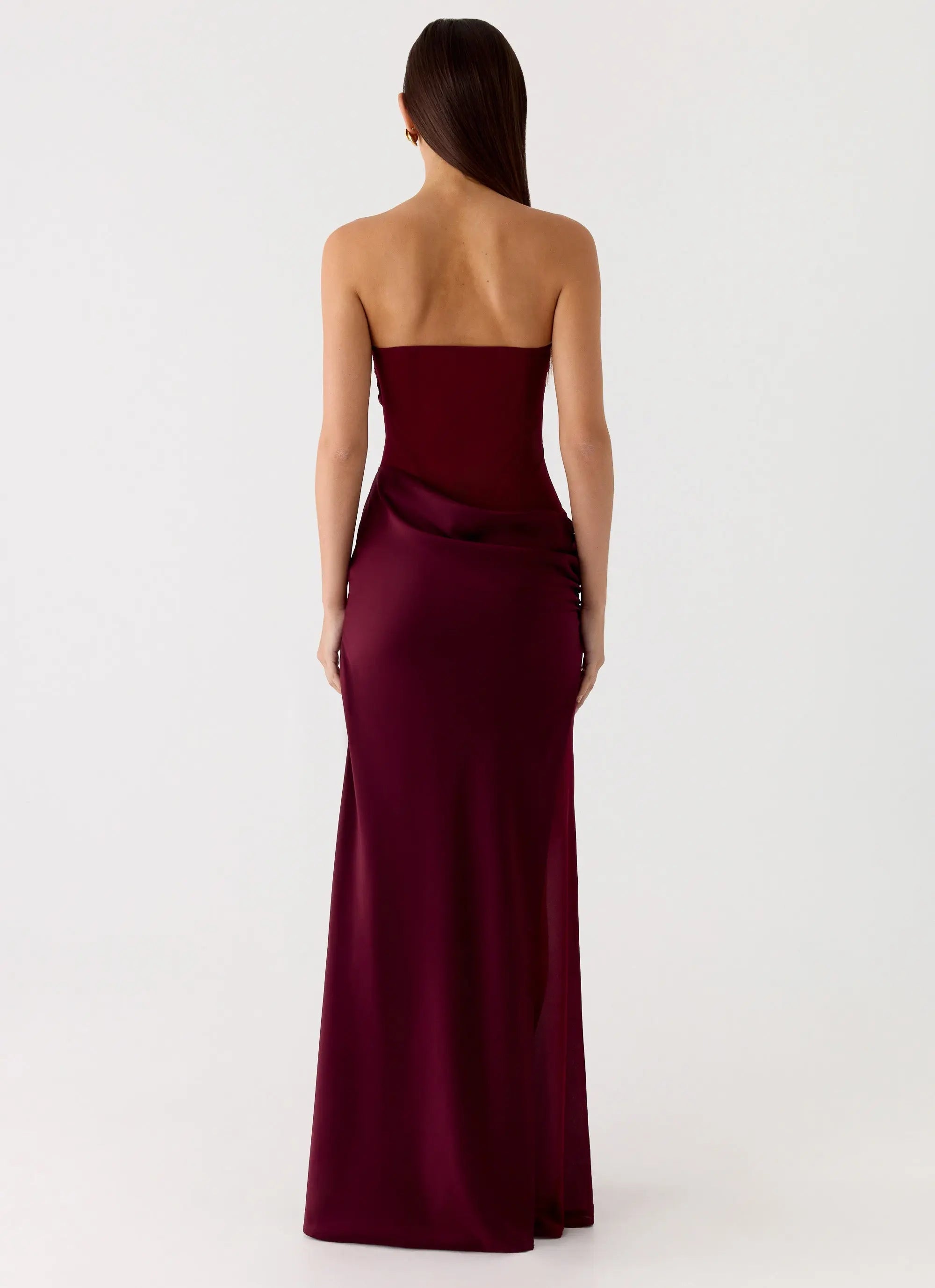 Women's Champagne Skies | Maxi Dress for Women with Sheer Chiffon Bodice | Elegant Long Dress for Evening Events | Maxi  3