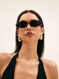 Chic Oval | Women's Sunglasses with UV Protection & Lightweight Frame | Stylish Design for All-Day Comfort 0