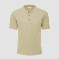 Classic Collection | Men's T-Shirt with Three-Button Henley Closure | Casual Style for Everyday Comfort 0