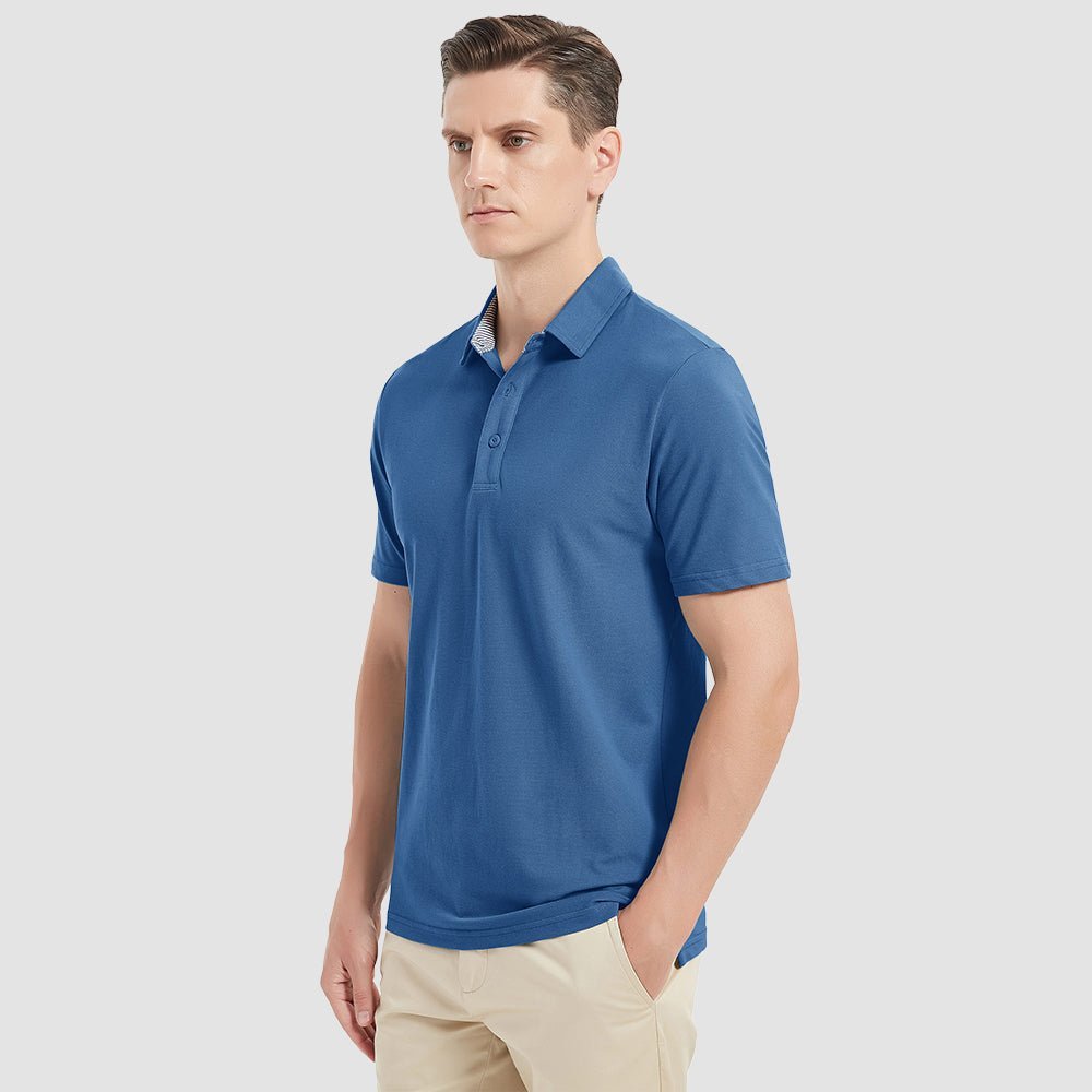 Classic Golf Polos | Men's Polo Shirt with Cooling Comfort | Versatile Style for All Occasions 3