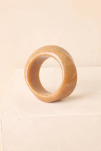 Women's Couldn’t Miss It Tan Marble Twisted Bangle Bracelet | This Bracelet Measures 2.75" in Diameter 4