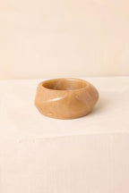 Women's Couldn’t Miss It Tan Marble Twisted Bangle Bracelet | This Bracelet Measures 2.75" in Diameter 5