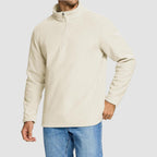 Cozy Collection | Men's Quarter Zip Pullover with Super Soft Fleece | Lightweight Design for All-Season Comfort 2