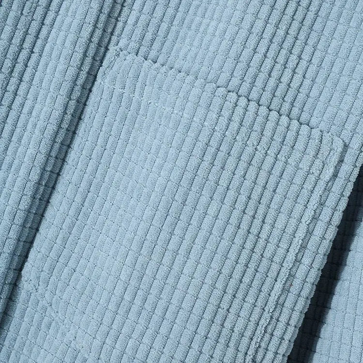 Women's Crest Corduroy Hooded Shirt | Premium soft corduroy 5