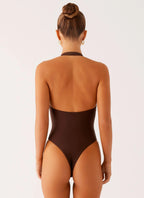 Women's Delia Collection | One Piece Swimsuit with Low V Neckline | Stylish and Comfortable Bathing Suit for Poolside Lo 3
