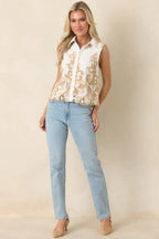 Women's Dusk Enchantment Light Wash Straight Leg Jeans | 95% Cotton 3