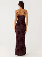 Women's Elegant Maxi Dress | Sweetheart Neckline with Adjustable Straps | Flowy Design for Special Occasions - Women's | 3