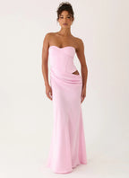 Women's Emory Collection | Corset Maxi Dress with Draped Skirt | Elegant Long Dress for Stunning Evening Style - Women's 5
