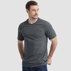 Essential Tees | Men's T Shirt with Chest Pocket | Classic Cotton Crew Neck for All-Day Comfort 0