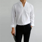Women's Ethan | Modern Casual Long Sleeve Men's Shirt | Long Sleeve Design: Perfect for layering or wearin 1