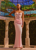 Women's Everbloom Collection | Maxi Dress for Women with Beaded Detail | Elegant Long Dress for Glamorous Occasions | Ma 0