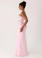 Women's Everbloom Collection | Maxi Dress for Women with Beaded Detail | Elegant Long Dress for Glamorous Occasions | Ma 2