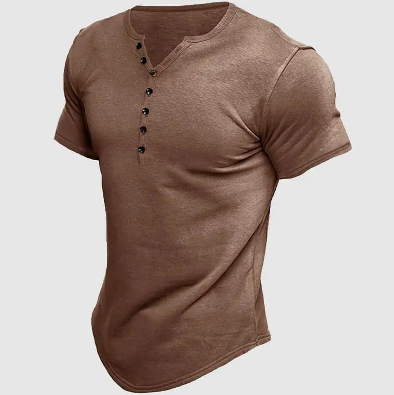 Women's Felix Grant Boss Henley T-Shirt | Material: Cotton 1