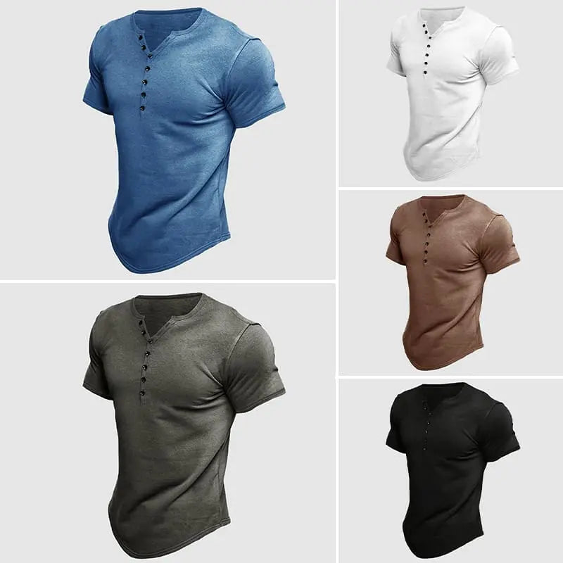 Women's Felix Grant Boss Henley T-Shirt | Material: Cotton 5