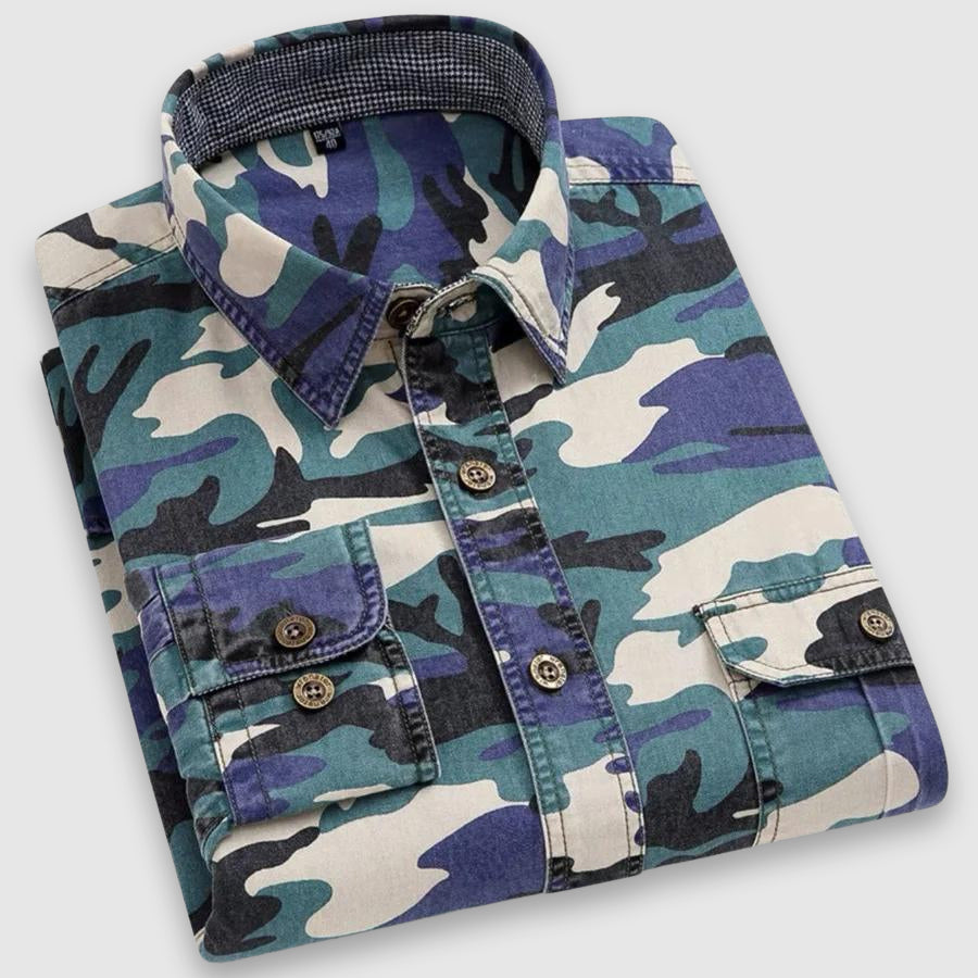 Women's Felix Grant Camouflage Classic Shirt | Material: Cotton 2