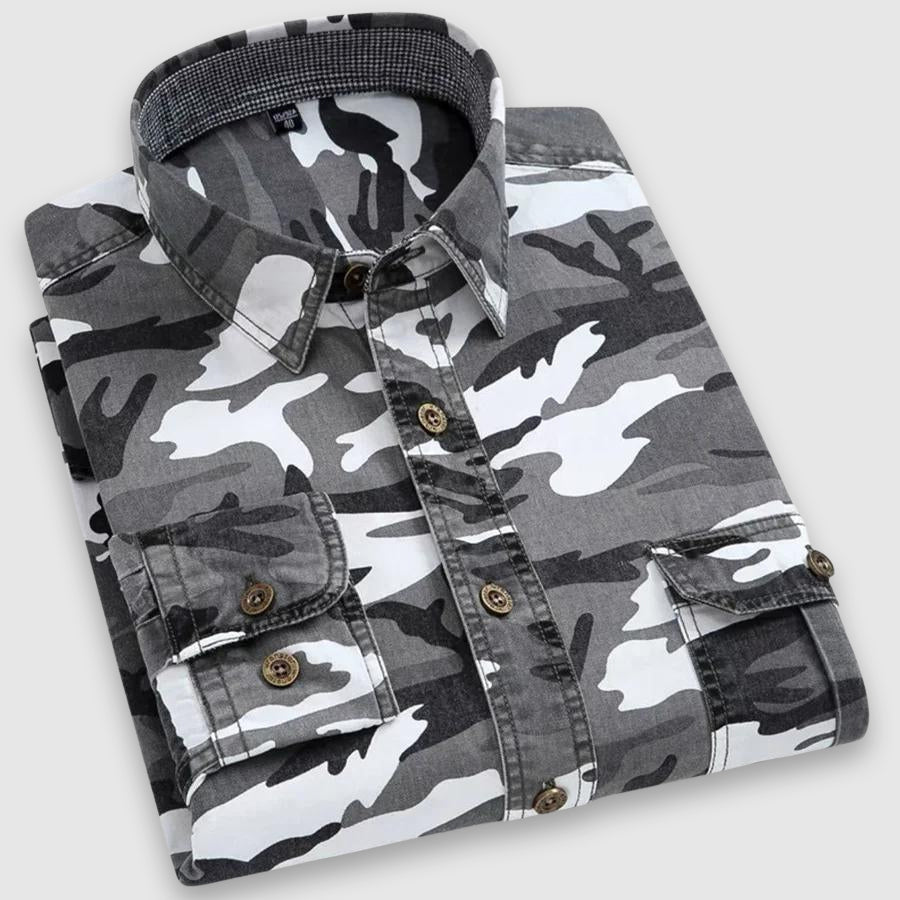 Women's Felix Grant Camouflage Classic Shirt | Material: Cotton 3