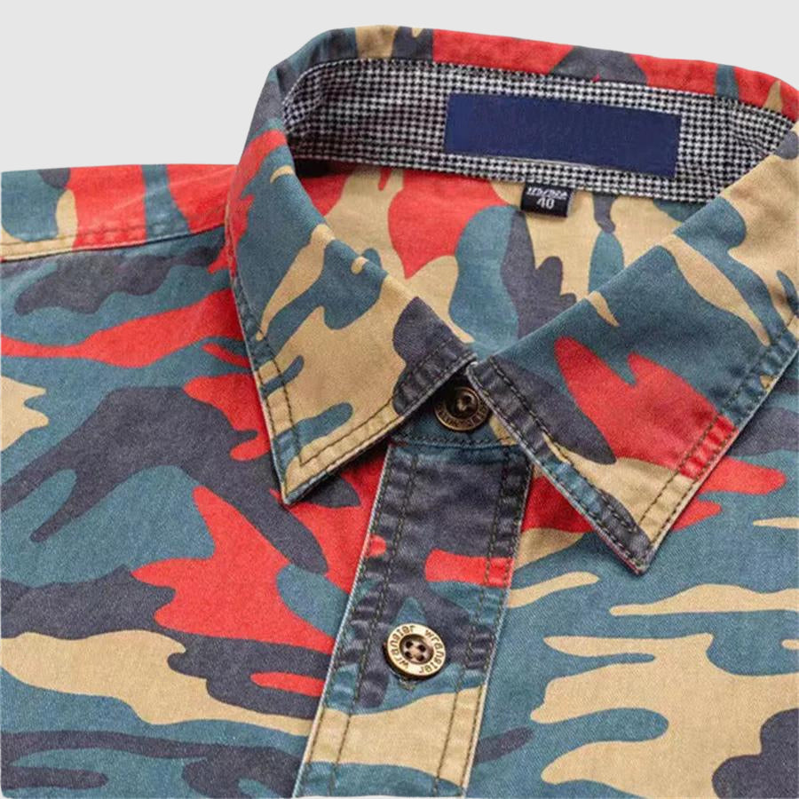 Women's Felix Grant Camouflage Classic Shirt | Material: Cotton 5