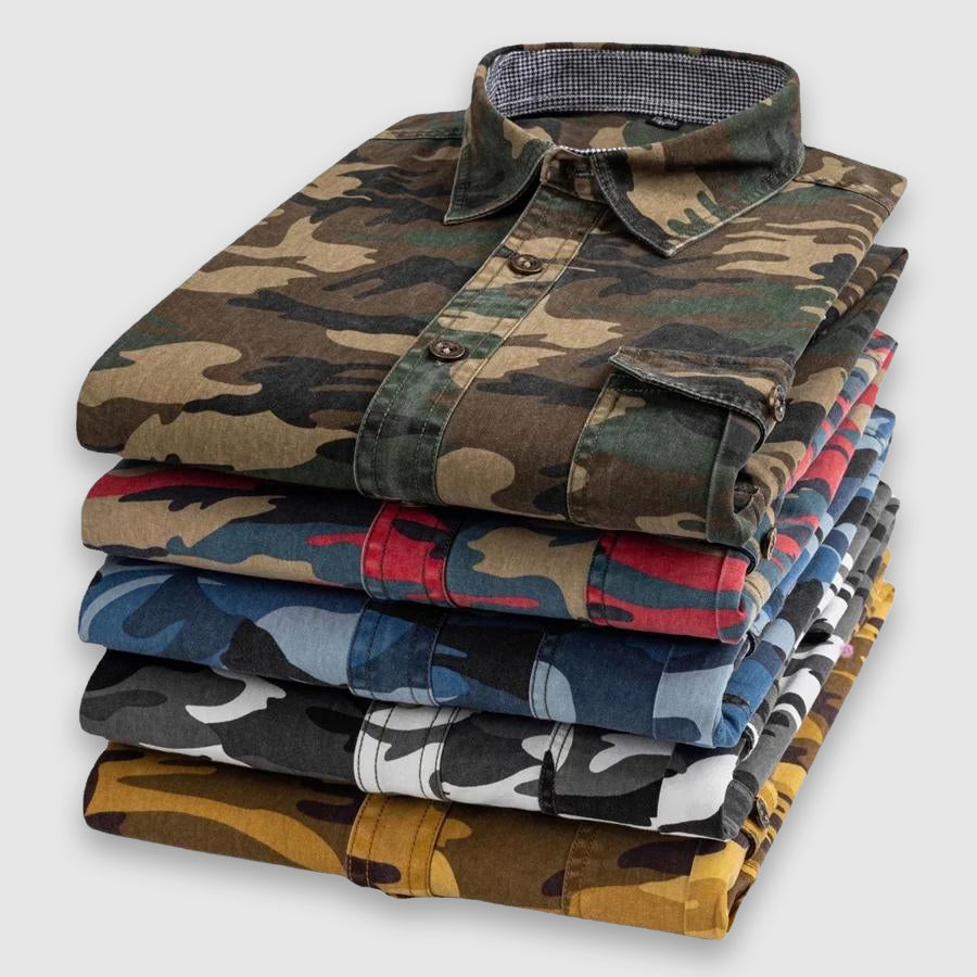 Women's Felix Grant Camouflage Classic Shirt | Material: Cotton 6