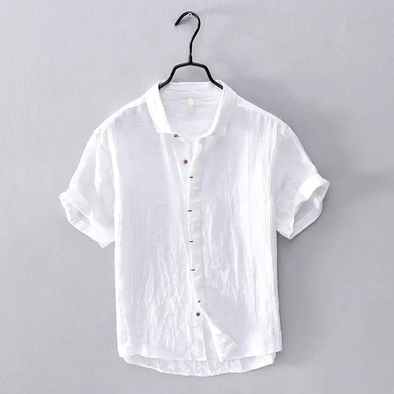 Women's Felix Grant Coral Bay Linen Shirt | Material: Linen 1