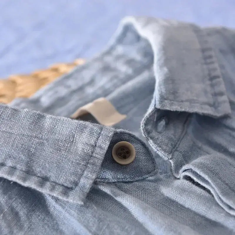 Women's Felix Grant Coral Bay Linen Shirt | Material: Linen 8