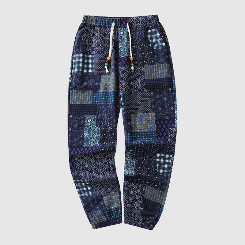 Women's Felix Grant Patchwork Print Drawstring Pants | Fit: Regular fit 1