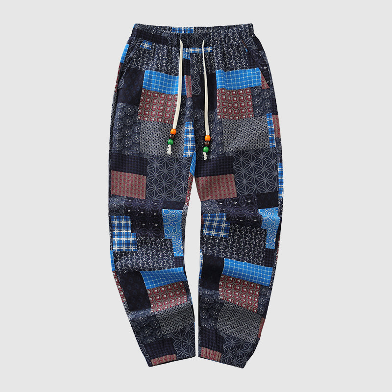 Women's Felix Grant Patchwork Print Drawstring Pants | Fit: Regular fit 2