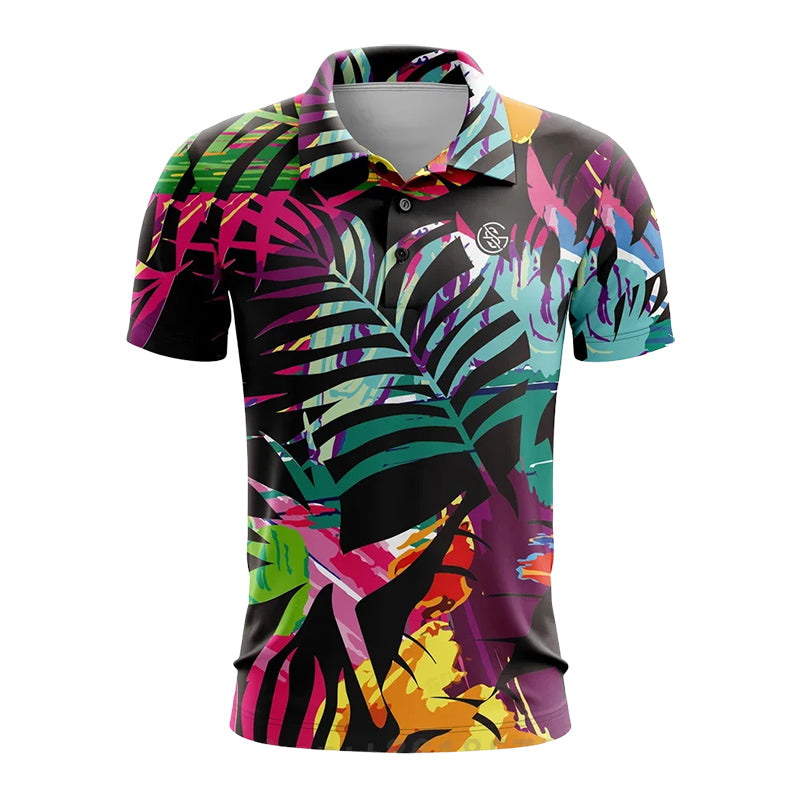 Women's Felix Grant Printed Golf Polo Shirt | Fit: Slim fit 3
