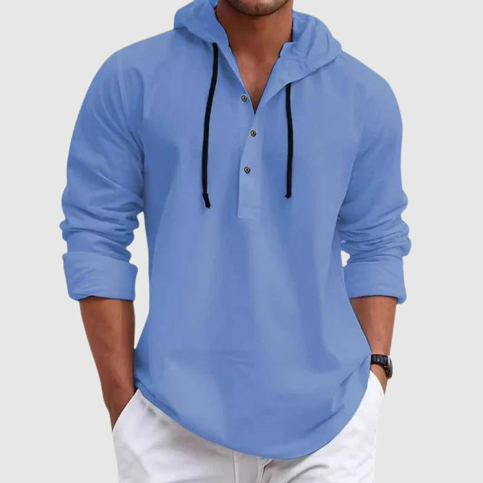 Women's Felix Grant Weekend Hooded Shirt | Material: Cotton Blend 0
