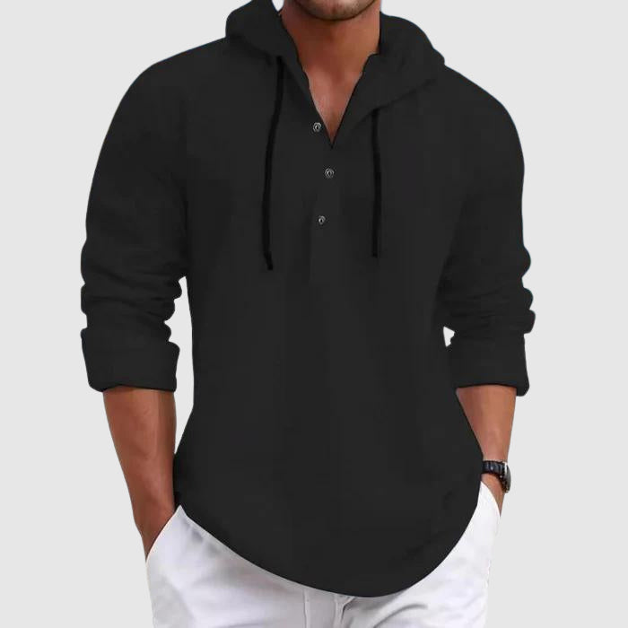 Women's Felix Grant Weekend Hooded Shirt | Material: Cotton Blend 1