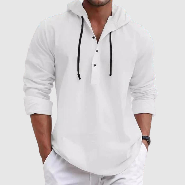 Women's Felix Grant Weekend Hooded Shirt | Material: Cotton Blend 2