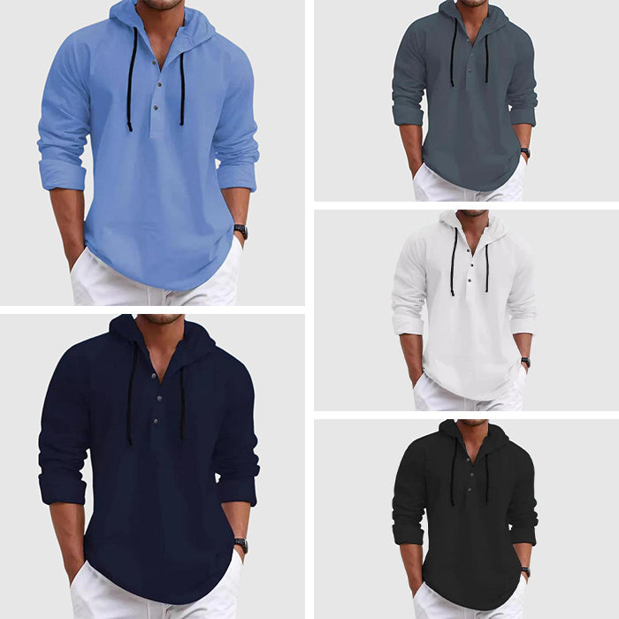 Women's Felix Grant Weekend Hooded Shirt | Material: Cotton Blend 5
