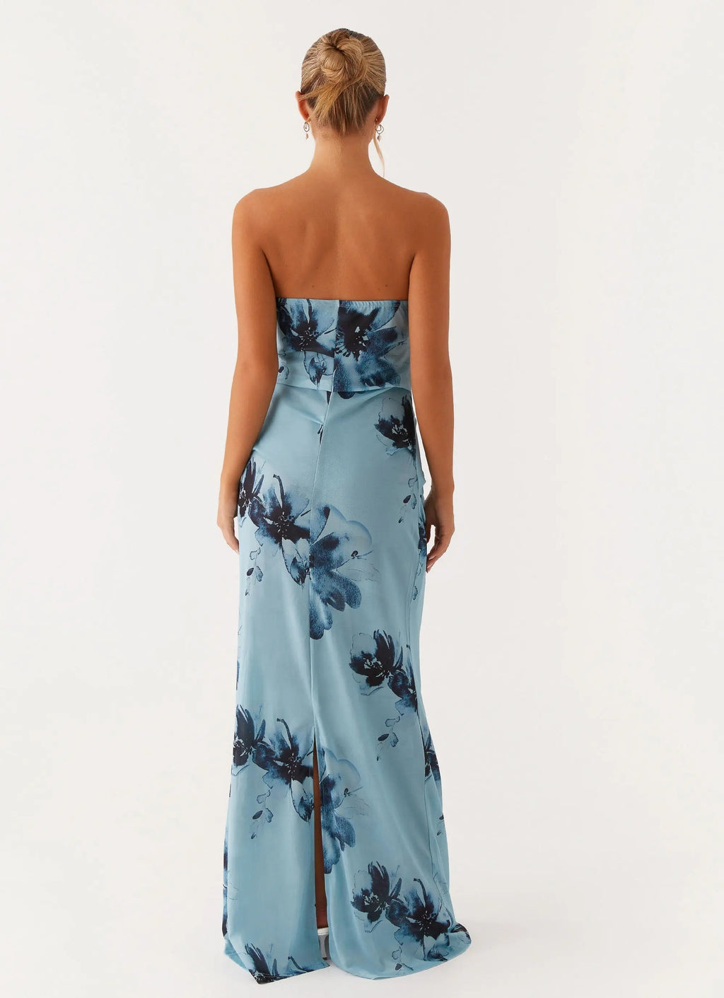 Women's Field Of Dreams | Maxi Dress with Strapless Neckline & Ruched Sides | Elegant Fit for Moonlit Adventures - Women 4