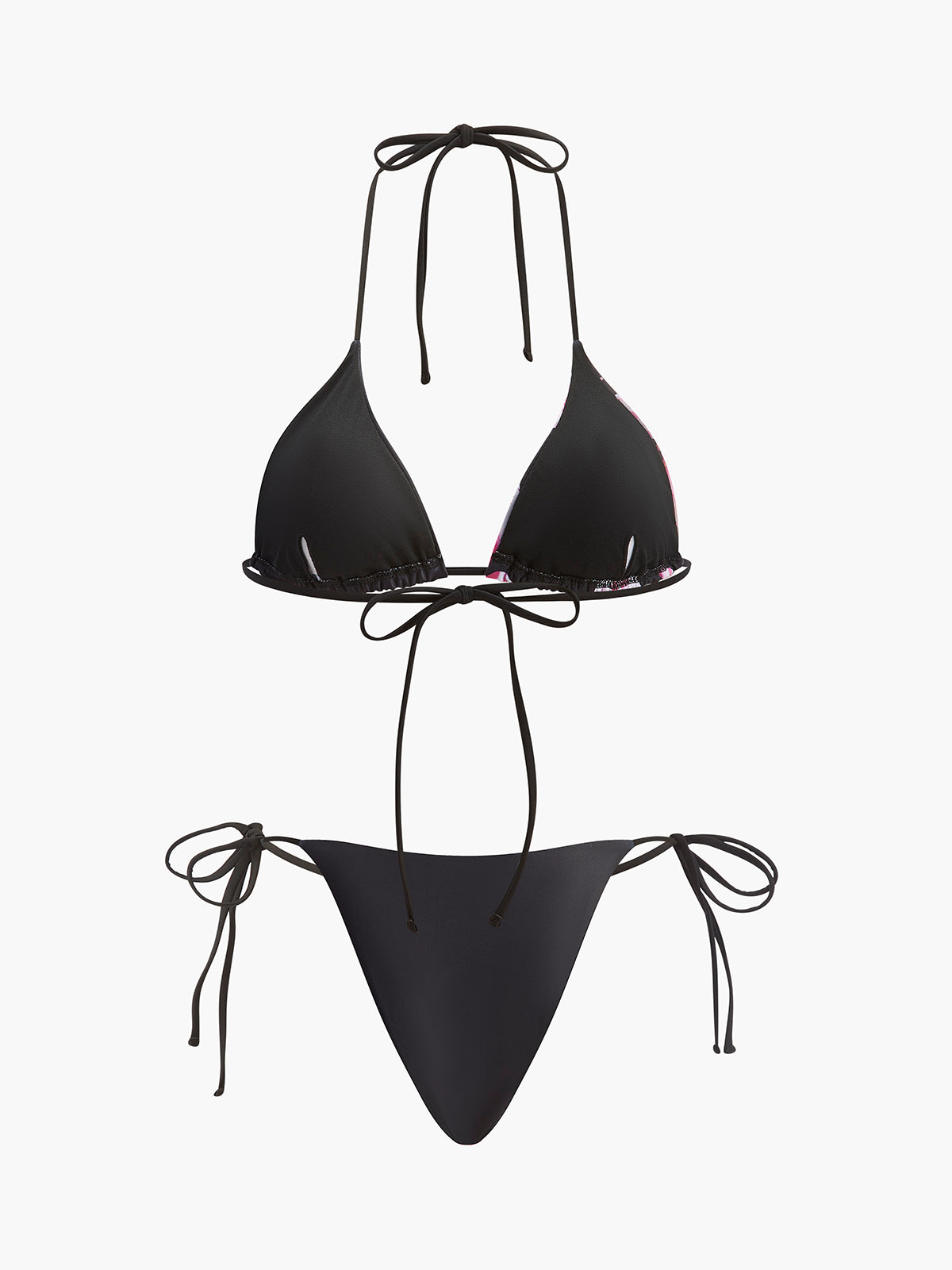 Floral High Waisted Bikini Set with Detachable Mesh Skirt | Stylish Comfort for Beach Days 2