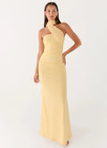 Women's Floral Maxi Dress with Strapless Neckline | Chic Long Dress for Evening Elegance - Women's | Maxi length — elong 0