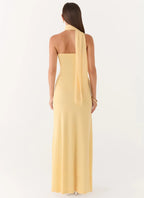 Women's Floral Maxi Dress with Strapless Neckline | Chic Long Dress for Evening Elegance - Women's | Maxi length — elong 2