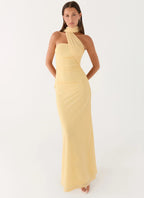 Women's Floral Maxi Dress with Strapless Neckline | Chic Long Dress for Evening Elegance - Women's | Maxi length — elong 3