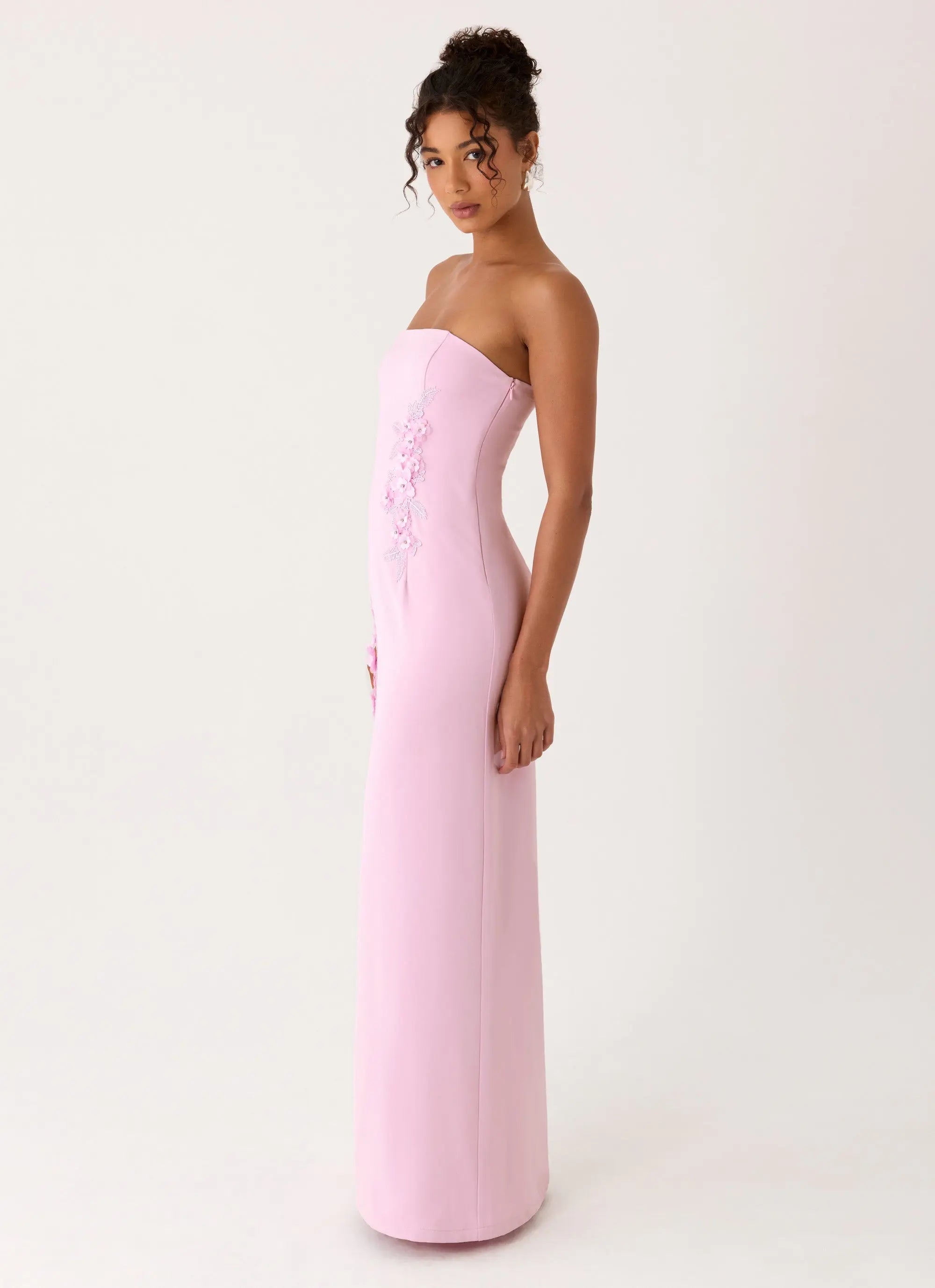 Women's Floral Maxi Dress with Thigh-High Split | Stunning Evening Wear for Women | Maxi length — elongates your figure  2