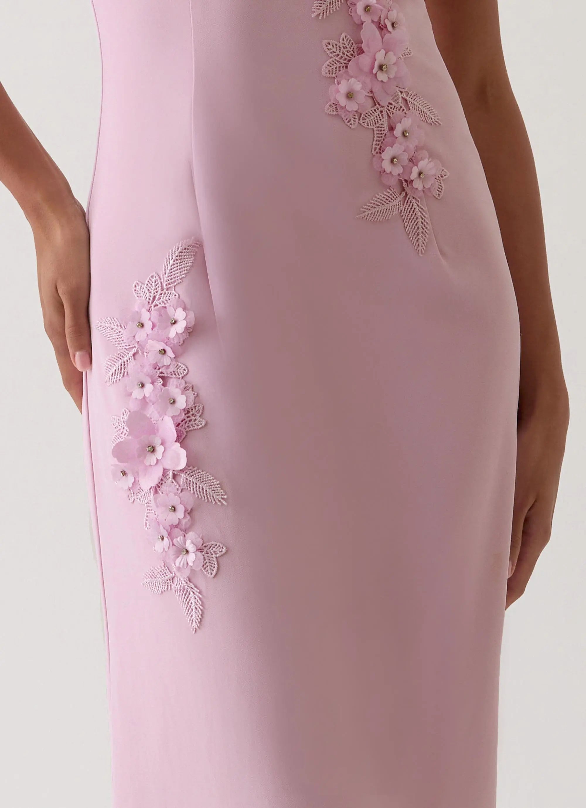 Women's Floral Maxi Dress with Thigh-High Split | Stunning Evening Wear for Women | Maxi length — elongates your figure  4