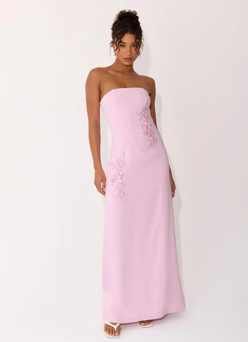 Women's Floral Maxi Dress with Thigh-High Split | Stunning Evening Wear for Women | Maxi length — elongates your figure  6