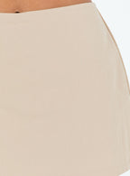 Women's Gigi Skort Beige | Low-rise Skort 5