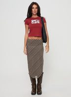 Women's Harbor Stripe Midi Skirt Multi 6