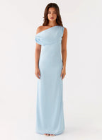 Women's Heart of Glass | Maxi Dress for Women with Off-Shoulder Design | Elegant Long Dress for Timeless Style | Off-sho 3
