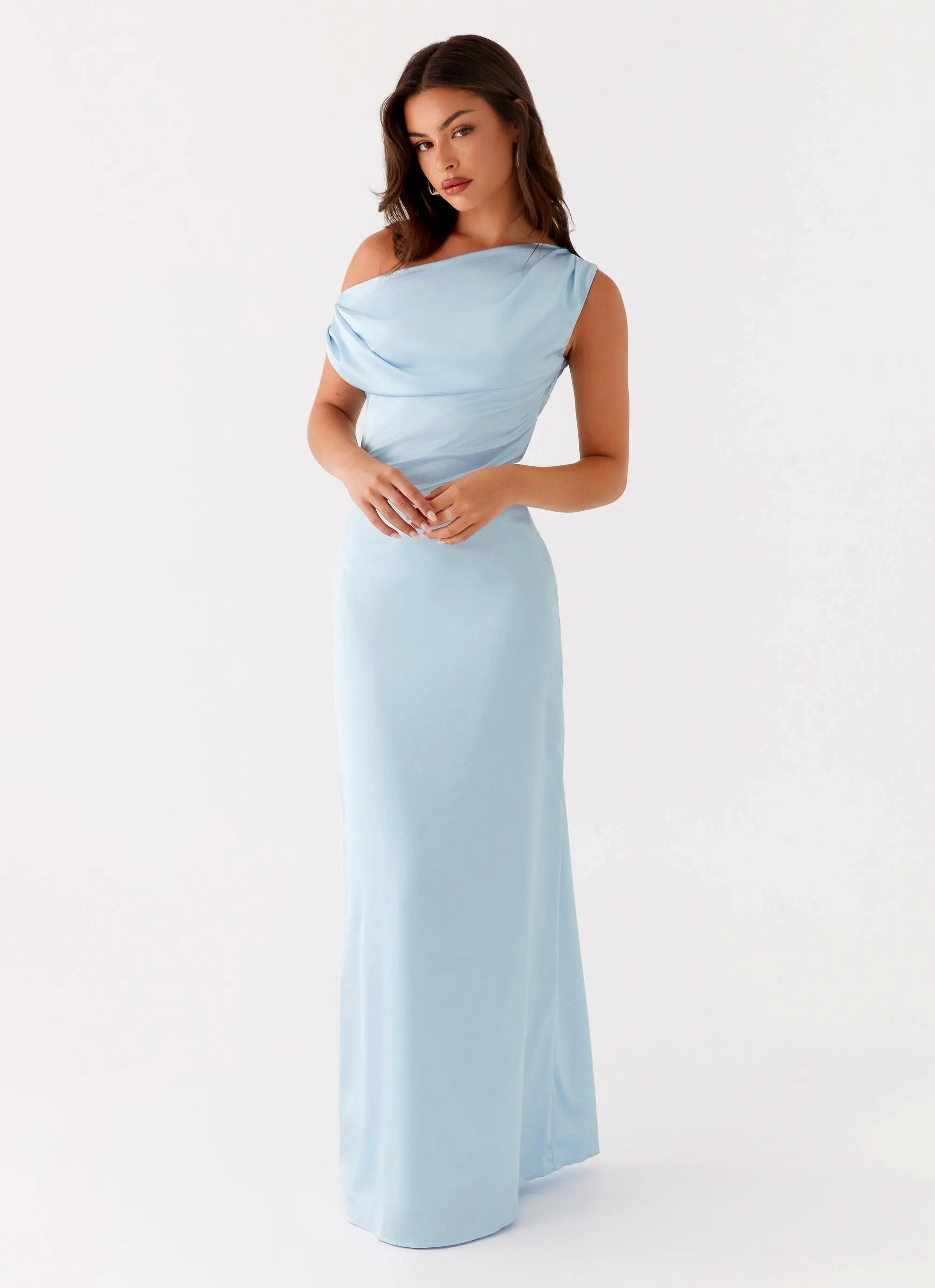 Women's Heart of Glass | Maxi Dress for Women with Off-Shoulder Design | Elegant Long Dress for Timeless Style | Off-sho 4