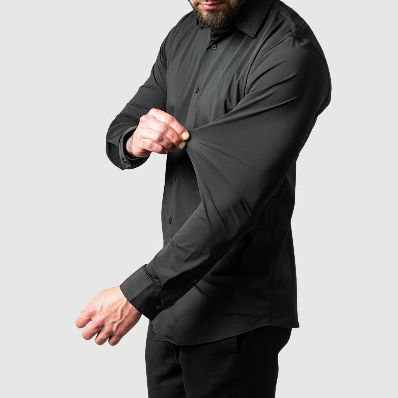 Women's Henri L'Éclatant Slim-Fit Stretch Dress Shirt | Fit: Slim fit 6