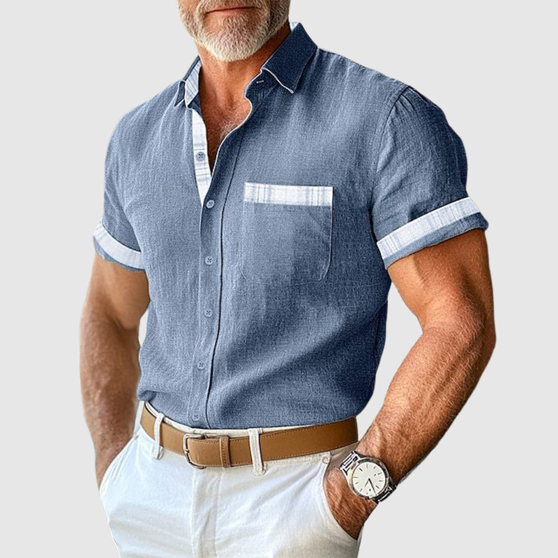 Women's Il Gentiluomo Linen Shirt by Roberto Russo | Supreme comfort is offered by our soft premium lin 0