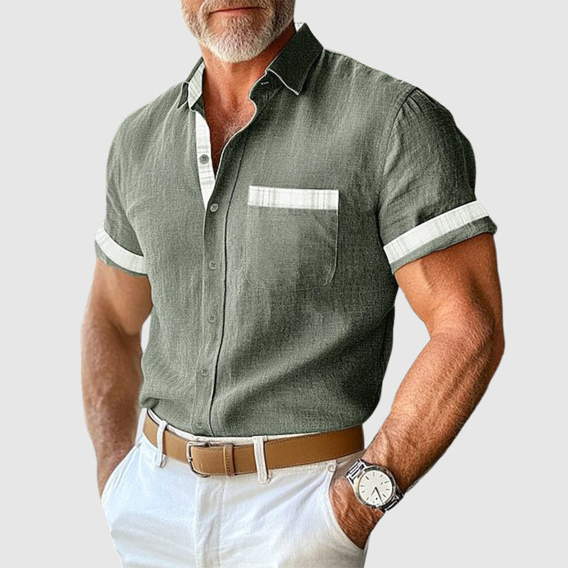 Women's Il Gentiluomo Linen Shirt by Roberto Russo | Supreme comfort is offered by our soft premium lin 2