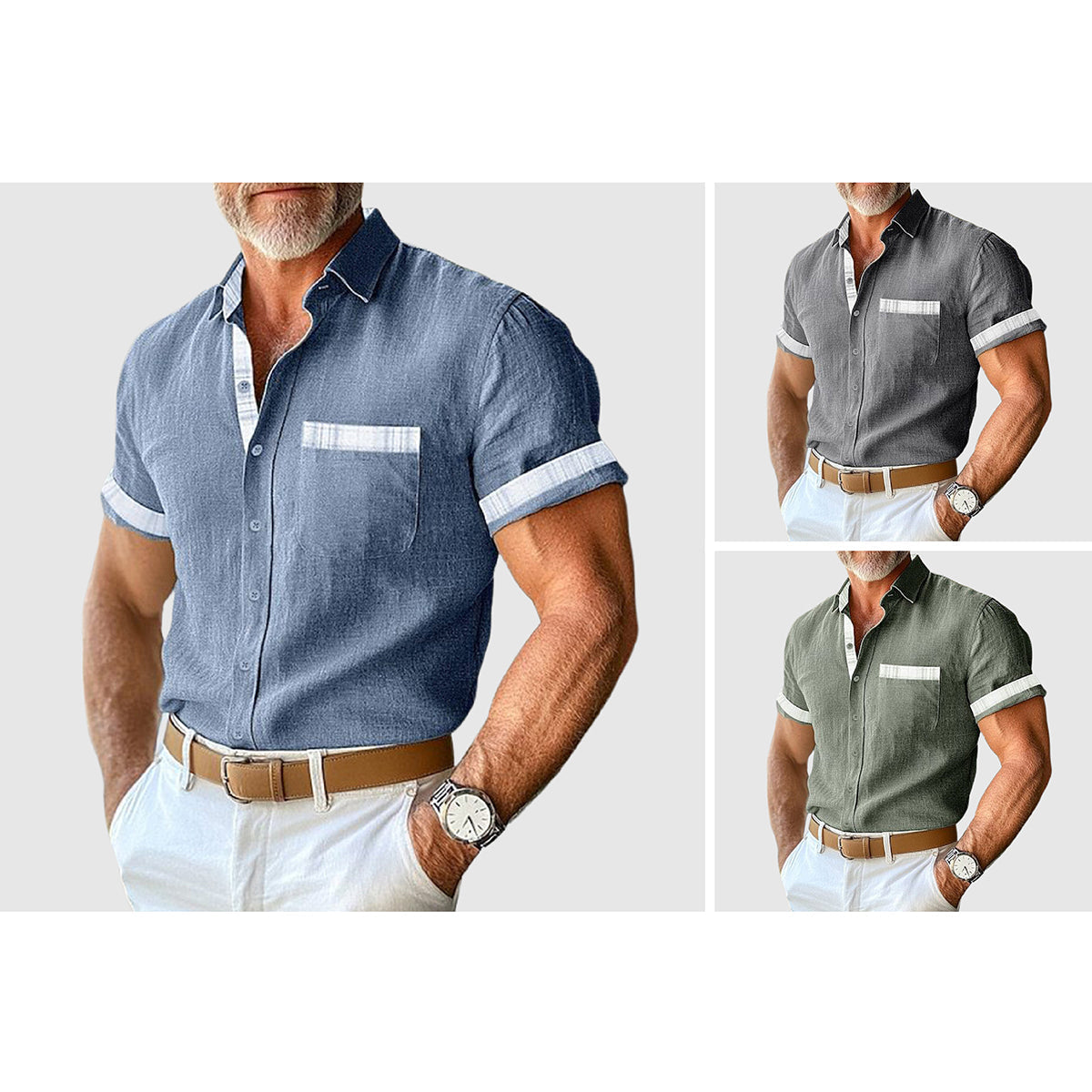 Women's Il Gentiluomo Linen Shirt by Roberto Russo | Supreme comfort is offered by our soft premium lin 4